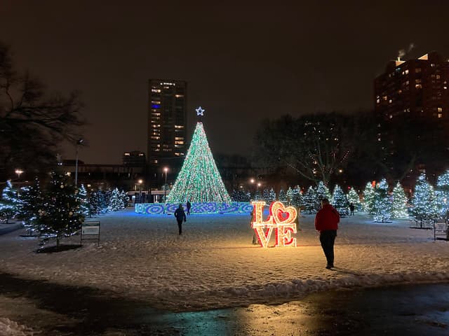 Cathedral Square Park near Milwaukee