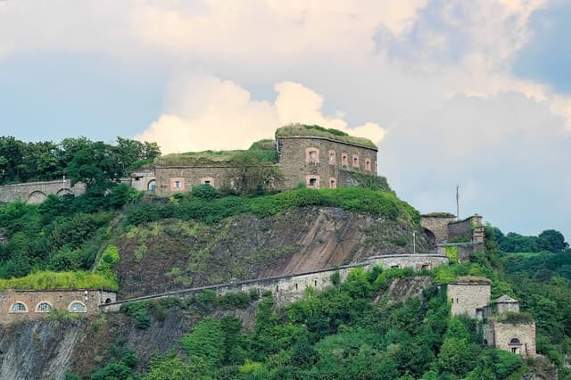 Festung Ehrenbreitstein near Koblenz