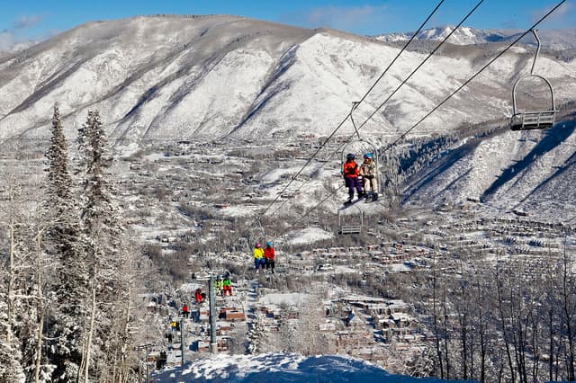 Aspen Mountain near Aspen
