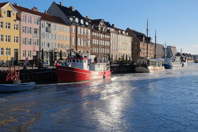 Nyhavn near Copenhagen