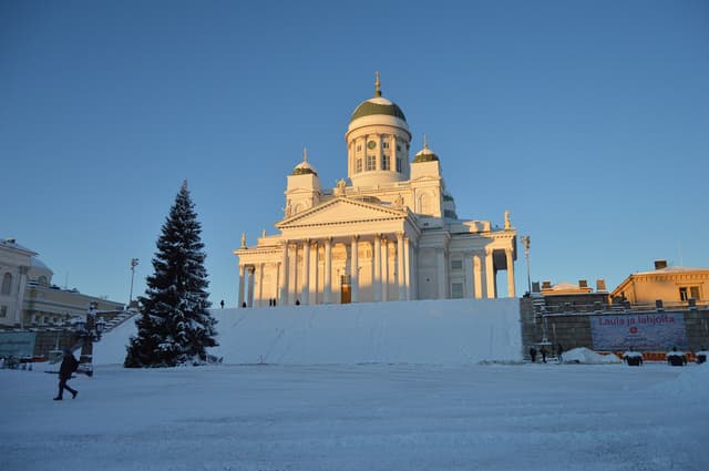 Helsinki Cathedral near Helsinki