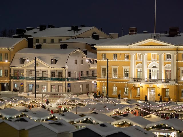 Helsinki Christmas Market near Helsinki