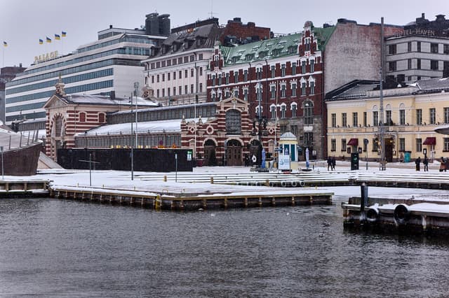 Old Market Hall near Helsinki