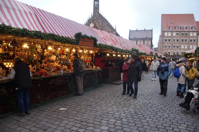 Christkindlesmarkt near Nuremberg