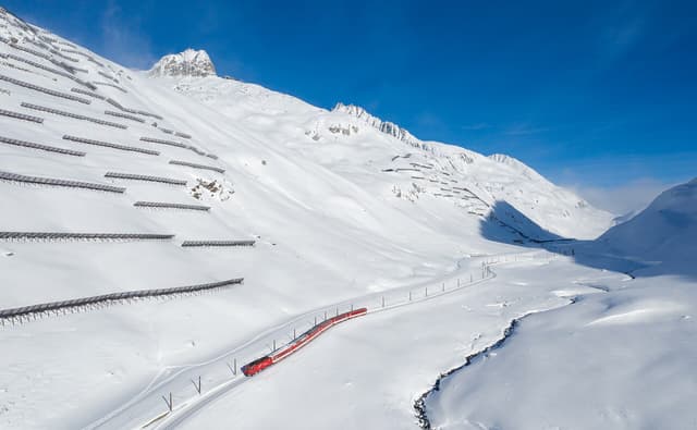 Oberalp Pass near Andermatt