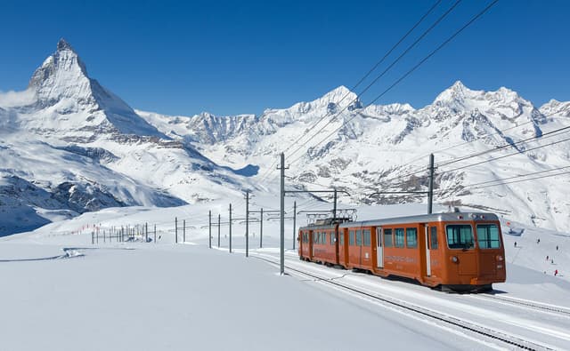 Gornergrat Railway near Zermatt