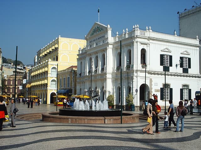 Senado Square near Macau