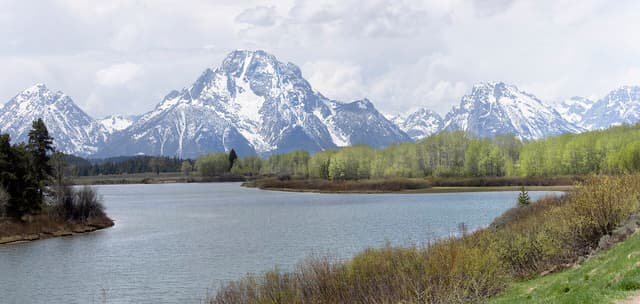 Oxbow Bend near Grand Teton National Park