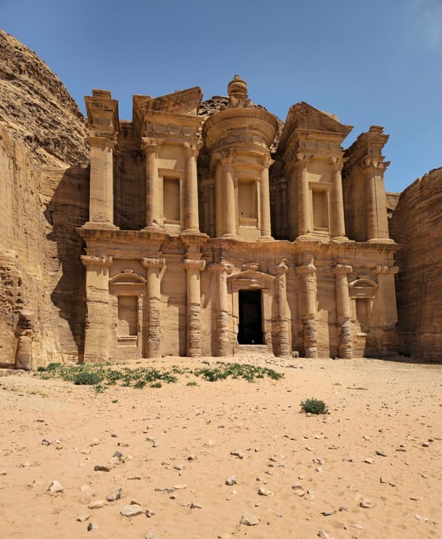 Monastery (Ad Deir) near Petra & Wadi Musa