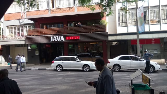 Java House near Nairobi
