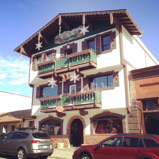 Kris Kringl near Leavenworth
