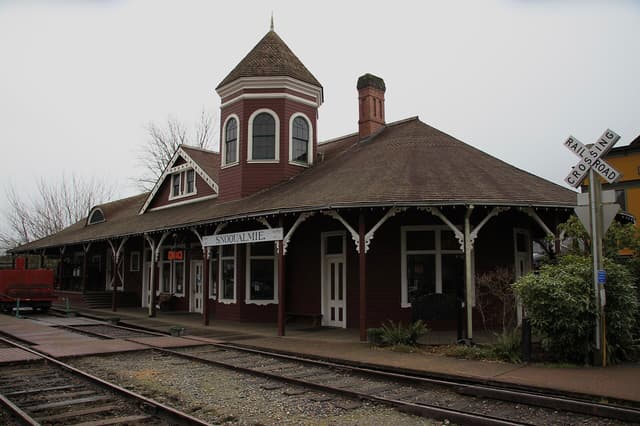 Northwest Railway Museum near Snoqualmie Pass