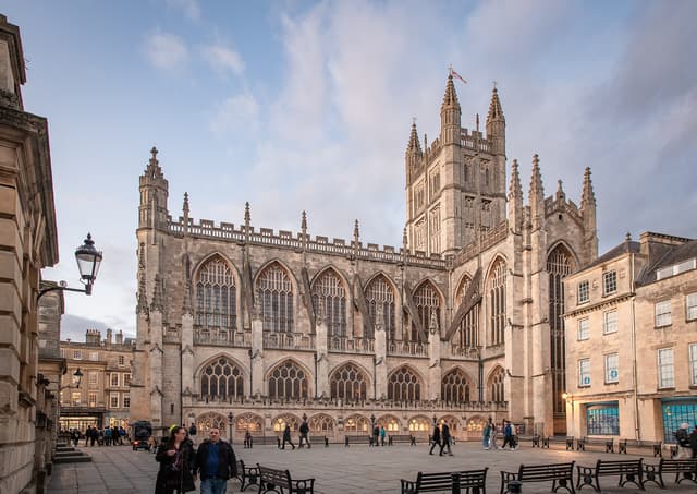 Bath Abbey near Bath