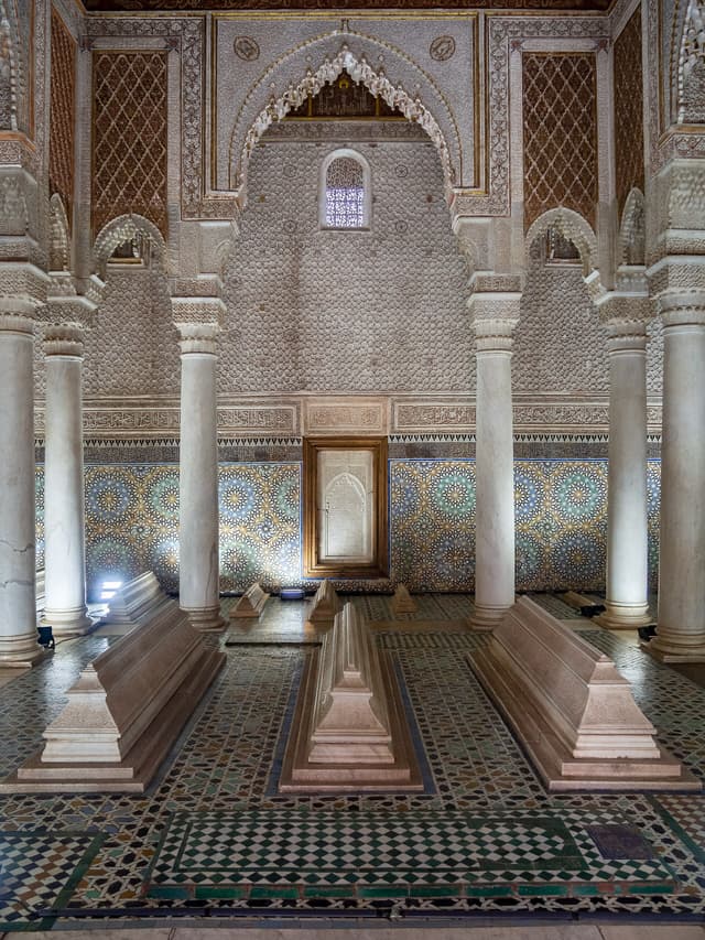 Saadian Tombs in Marrakech