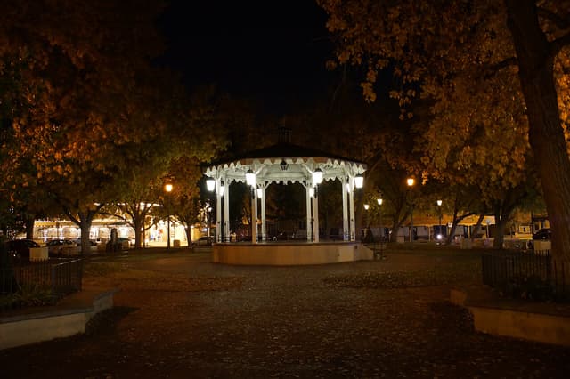 Old Town Plaza near Old Town Albuquerque