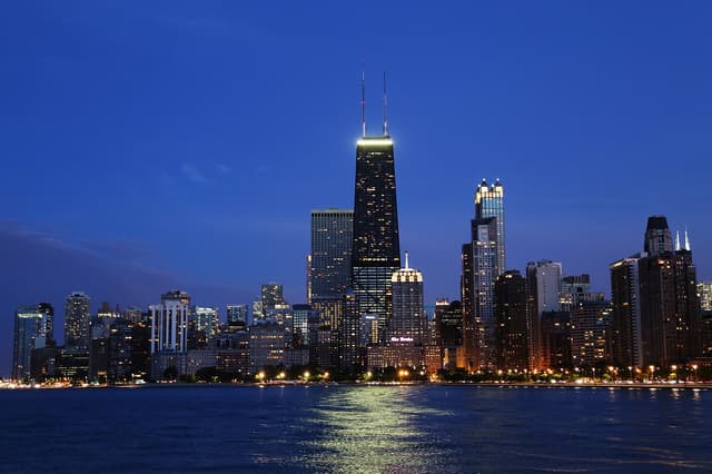 North Avenue Beach near Lincoln Park