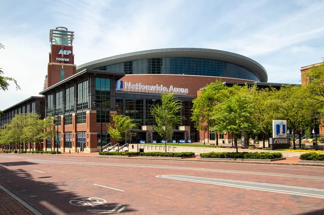Nationwide Arena near Downtown & the Short North