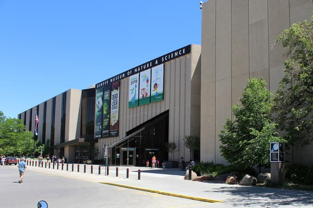 Denver Museum of Nature & Science near City Park