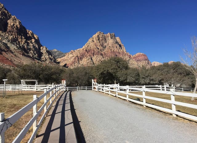 Spring Mountain Ranch State Park near Red Rock Canyon