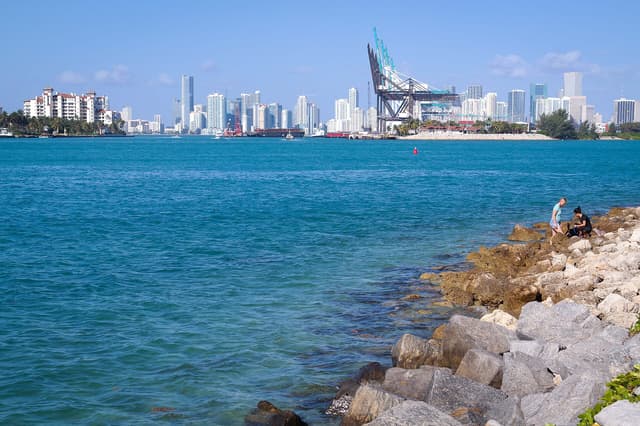 South Pointe Park near South Beach