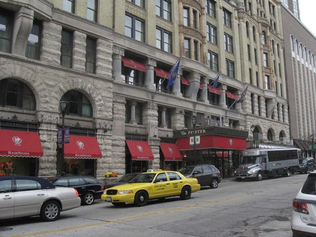 The Pfister Hotel near Deer District & Downtown Milwaukee