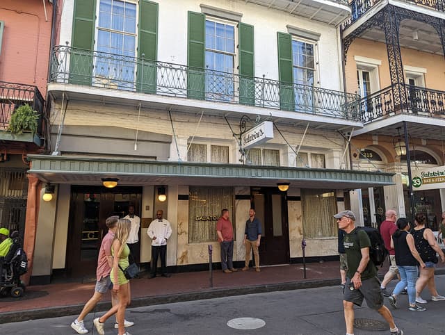 Galatoire's near French Quarter & Riverfront