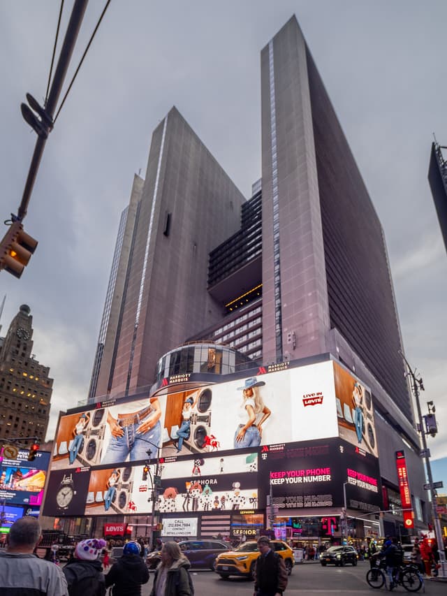 New York Marriott Marquis near Midtown Manhattan