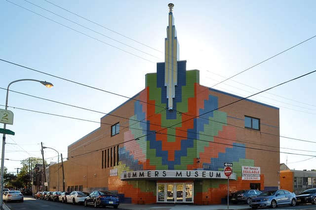 Mummers Museum near Broad Street & South Philly