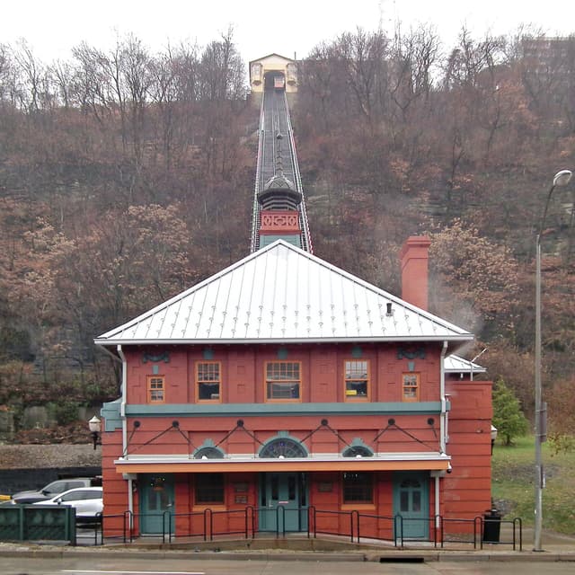 Monongahela Incline near Mount Washington