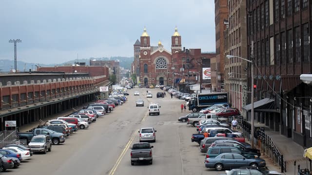 Strip District near Mount Washington