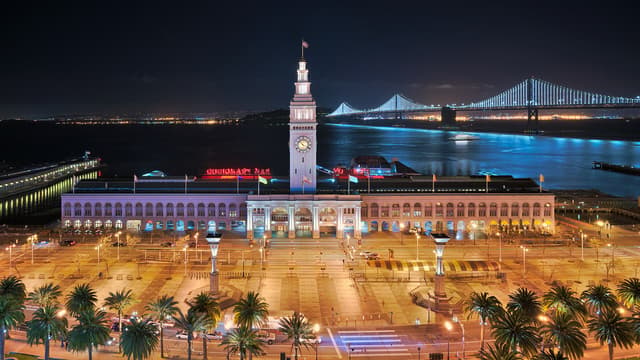 Ferry Building near The Embarcadero & Ferry Building