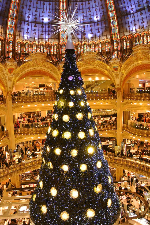 Galeries Lafayette Haussmann near Paris
