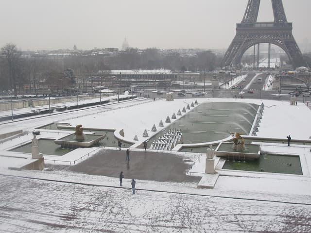 Jardins du Trocadéro near Paris