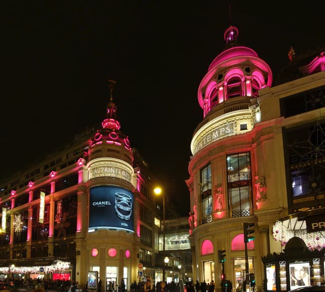 Printemps Haussmann near Paris