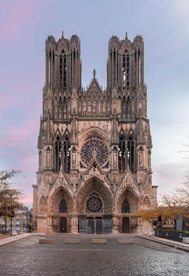 Reims Cathedral near Reims