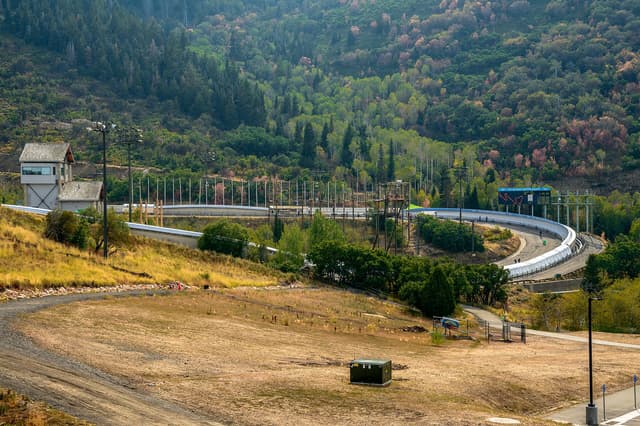Utah Olympic Park near Park City