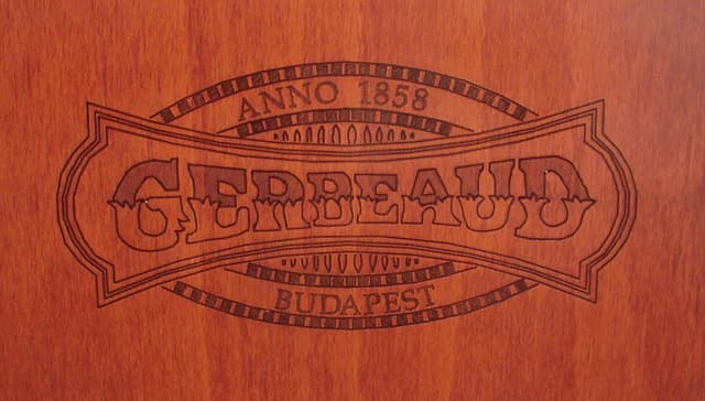 Café Gerbeaud near Budapest
