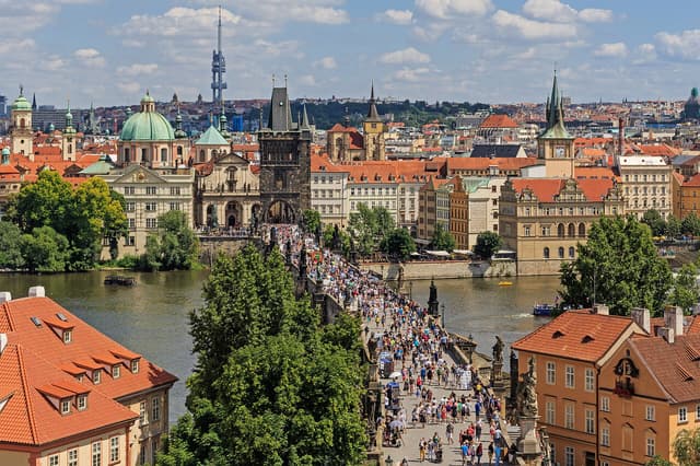 Charles Bridge near Prague