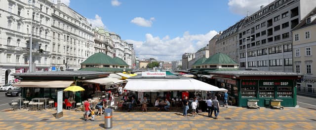 Naschmarkt near Vienna