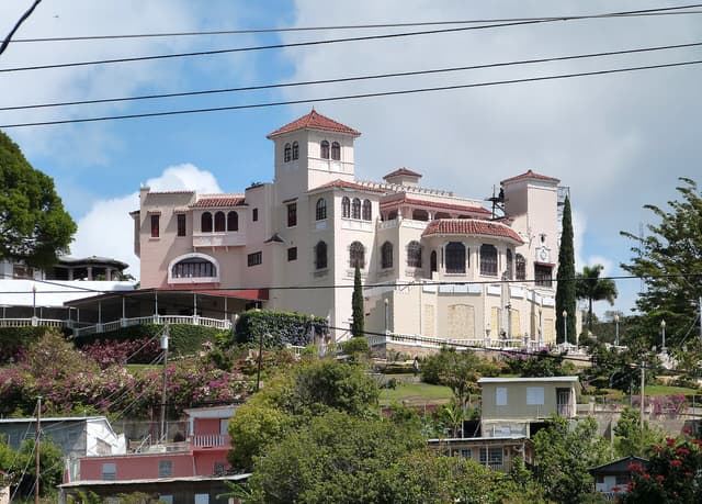Castillo Serralles near Ponce