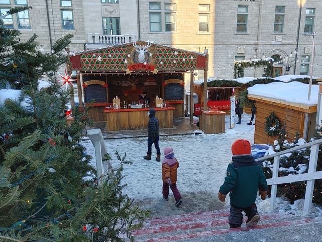 German Christmas Market near Quebec City