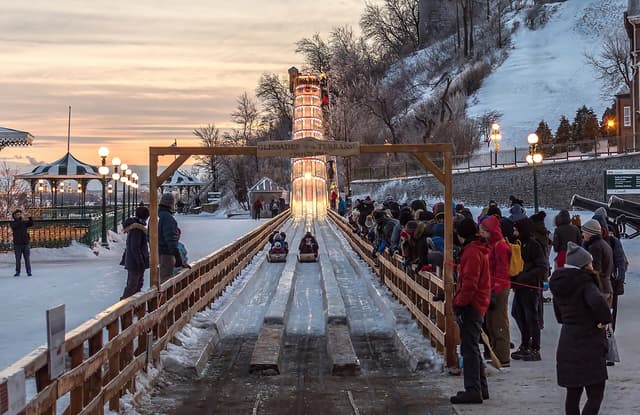 Glissades de la Terrasse near Quebec City