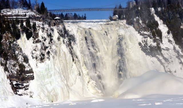 Montmorency Falls near Quebec City