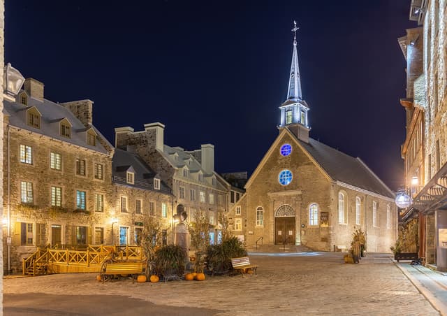 Place Royale near Quebec City