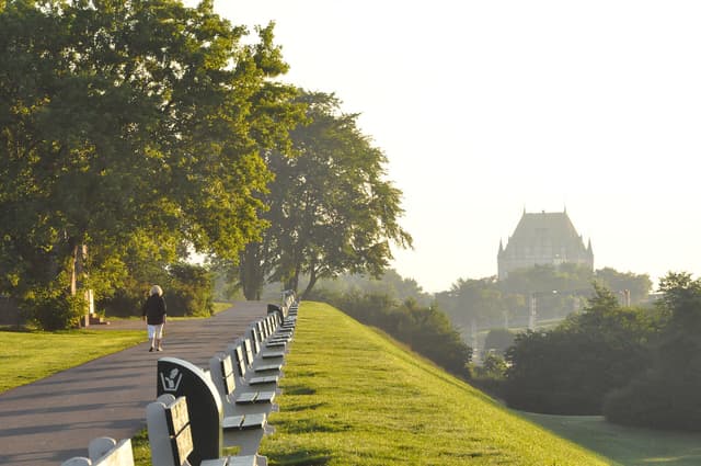 Plains of Abraham near Québec City