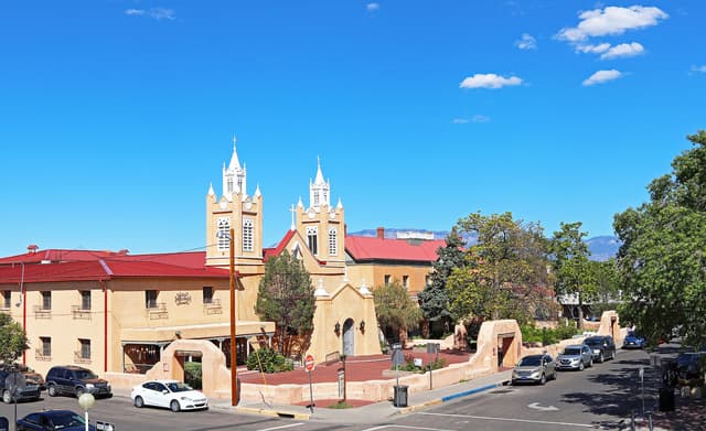 San Felipe de Neri Church near Albuquerque
