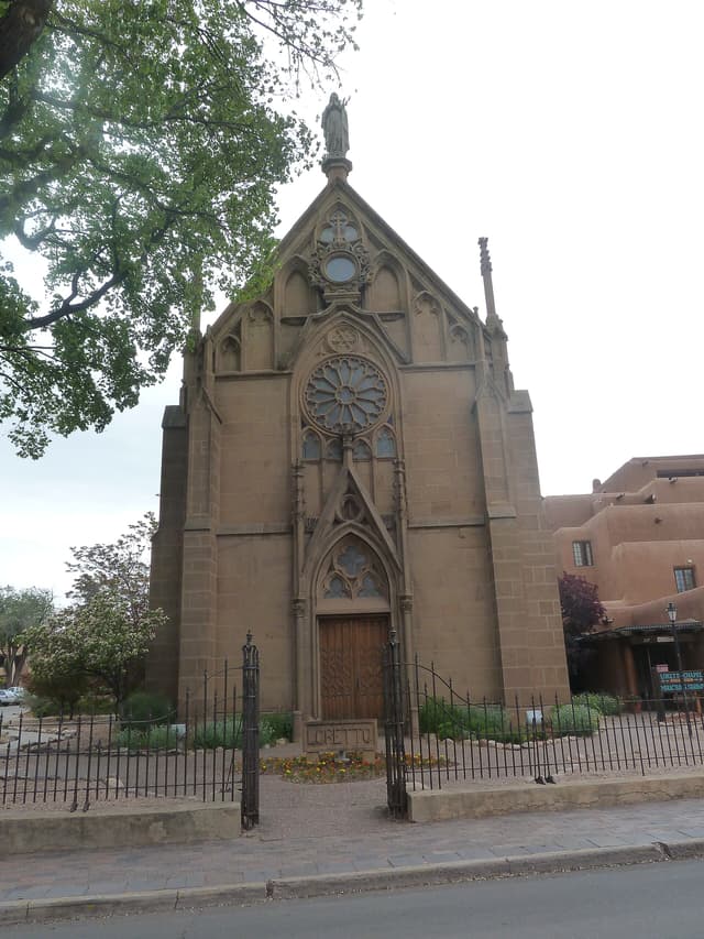 Loretto Chapel near Santa Fe