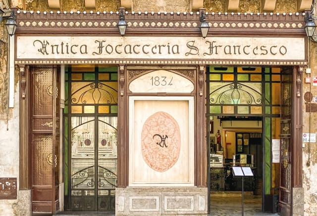 Antica Focacceria San Francesco near Palermo