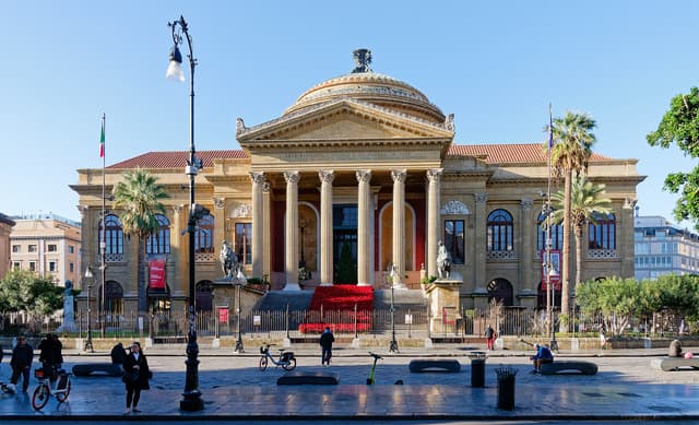 Teatro Massimo near Palermo