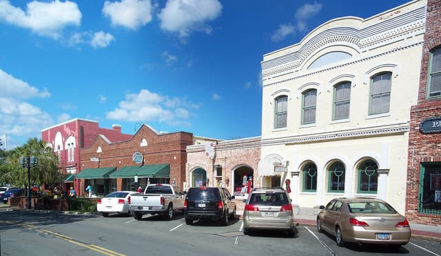 Centre Street near Amelia Island
